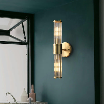 Vevenisra Nordic Art Cylinder Glass Wall Light