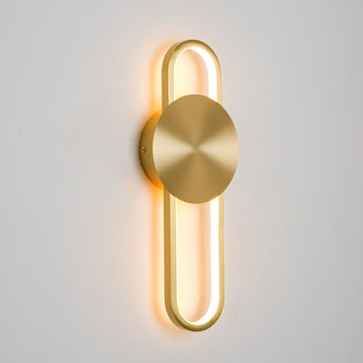 Orieniella Modern Minimalist Brass Wall Lamp