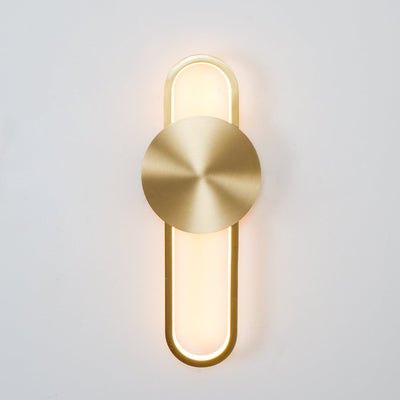 Orieniella Modern Minimalist Brass Wall Lamp