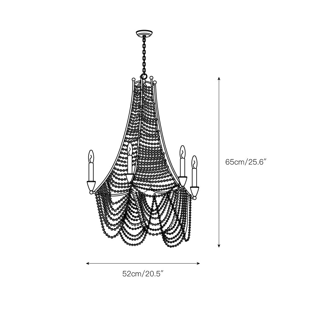 Delagrove Crystal Chandelier