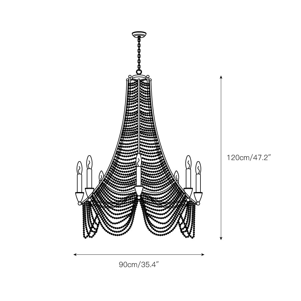 Delagrove Crystal Chandelier