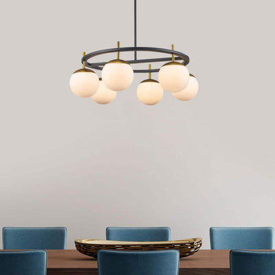 Ornuvyn Modern Minimalist Glass Chandelier