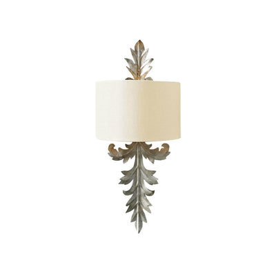 Alvuvyi Modern Leaves Fabric Wall Lamp
