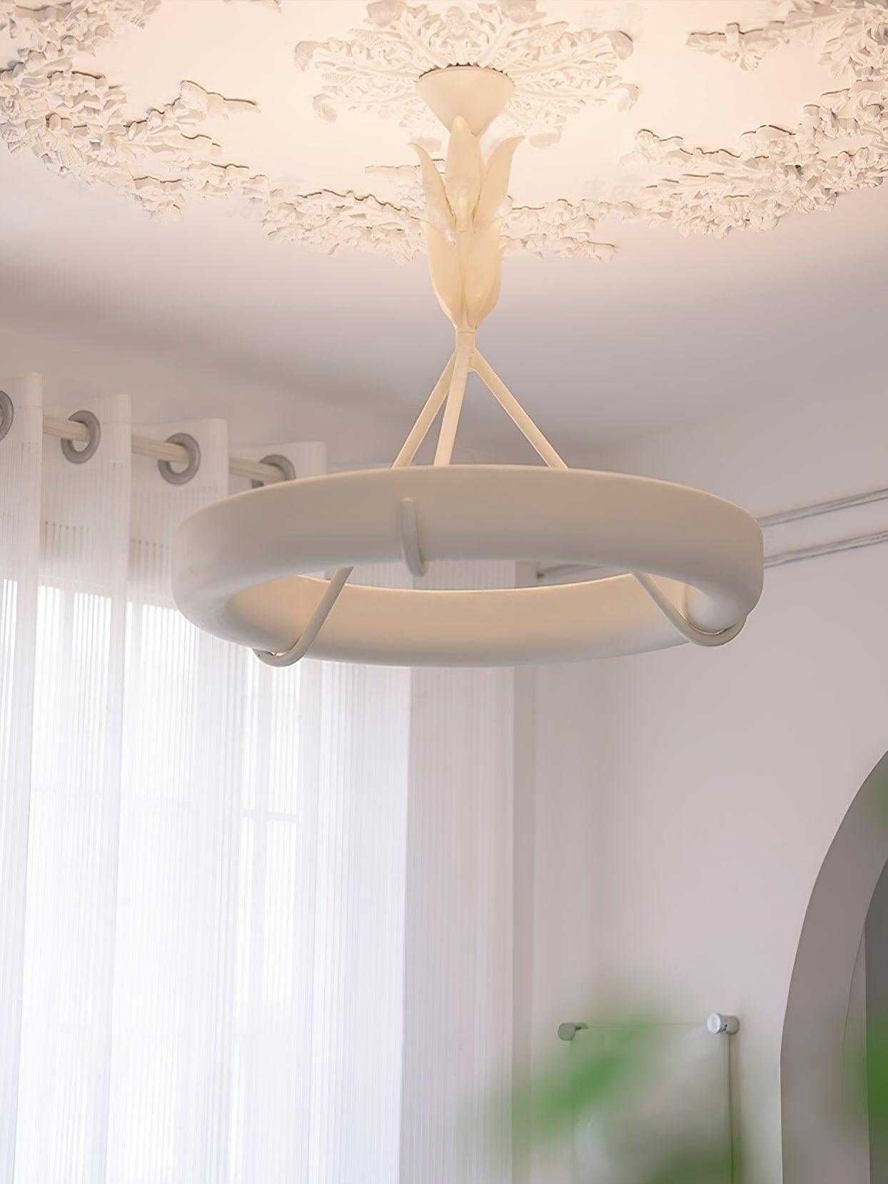 Sorarena Plaster Chandelier