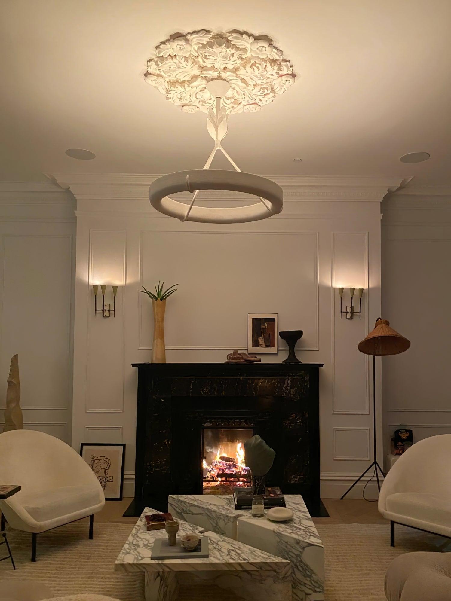Sorarena Plaster Chandelier