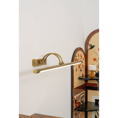 Bellfield Brass Rechargeable Indoor Wall Light