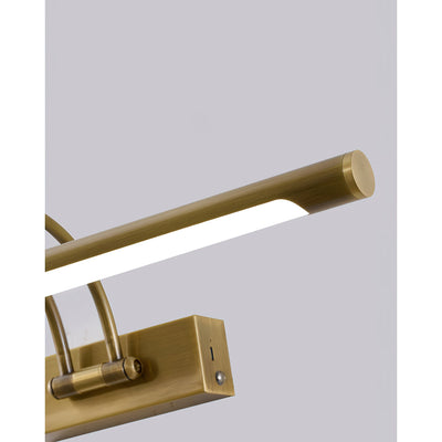 Bellfield Brass Rechargeable Indoor Wall Light