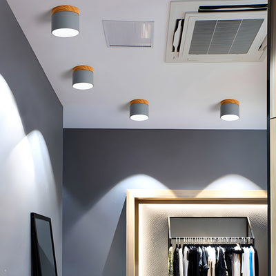 Caveleth Modern Minimalist Wooden Surface Downlight