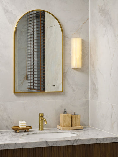 Willowfield Alabaster Indoor Wall Light