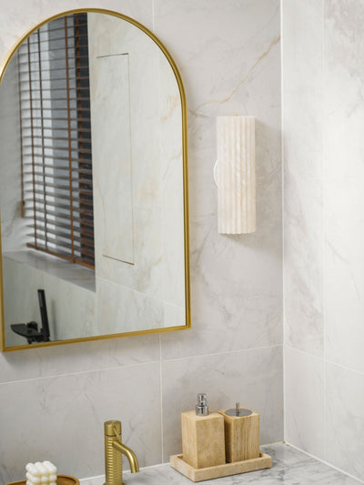 Willowfield Alabaster Indoor Wall Light