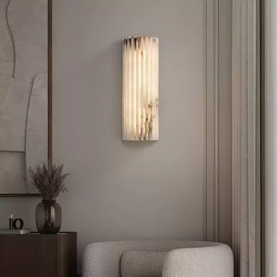 Willowfield Alabaster Indoor Wall Light
