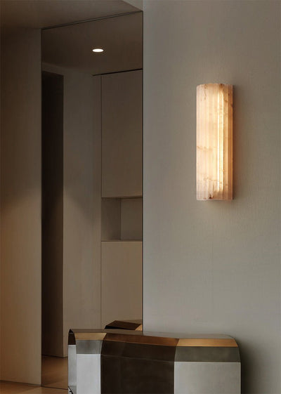 Willowfield Alabaster Indoor Wall Light