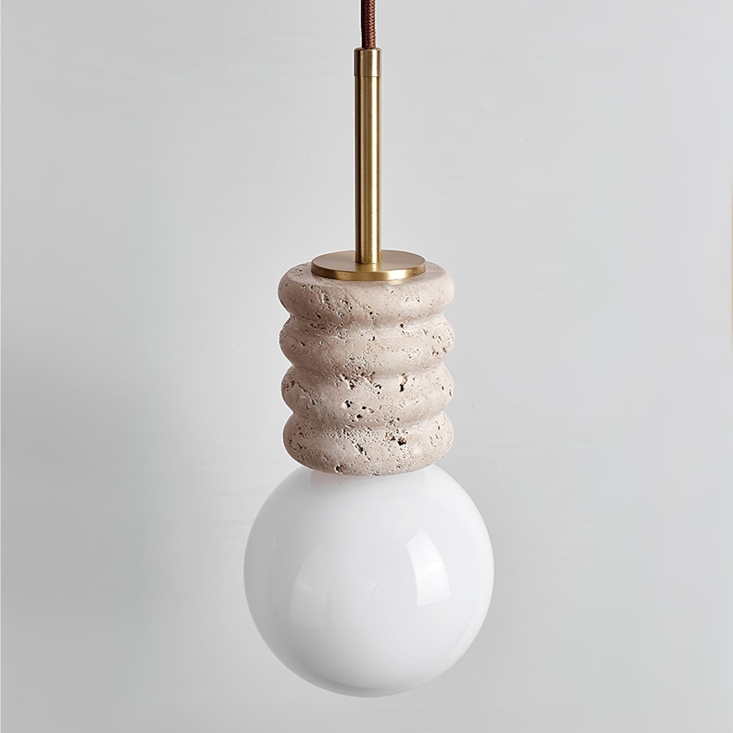 Akls Travertine Pendant Lamp