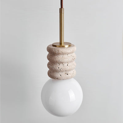 Akls Travertine Pendant Lamp