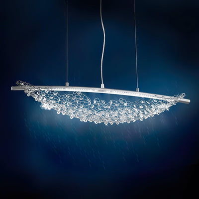 Elvarin Crystal Pendant Light
