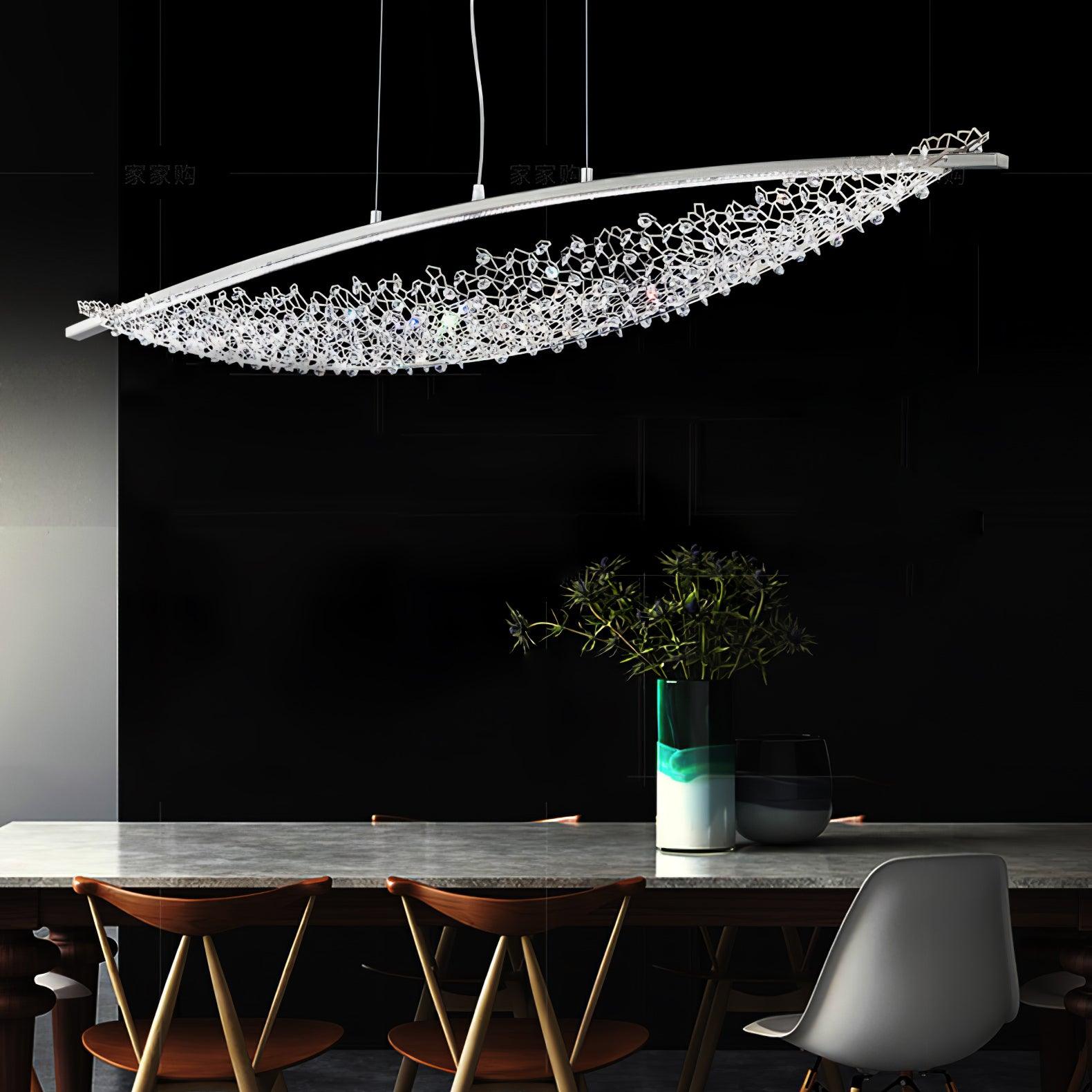Elvarin Crystal Pendant Light