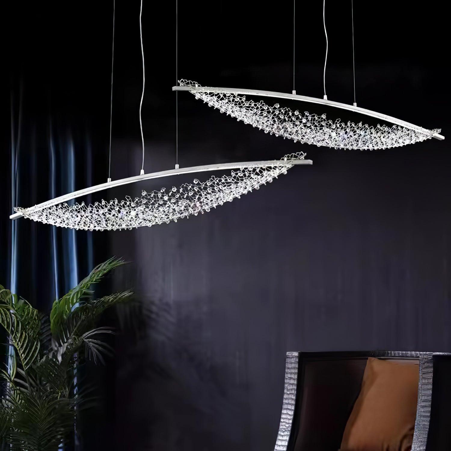 Elvarin Crystal Pendant Light