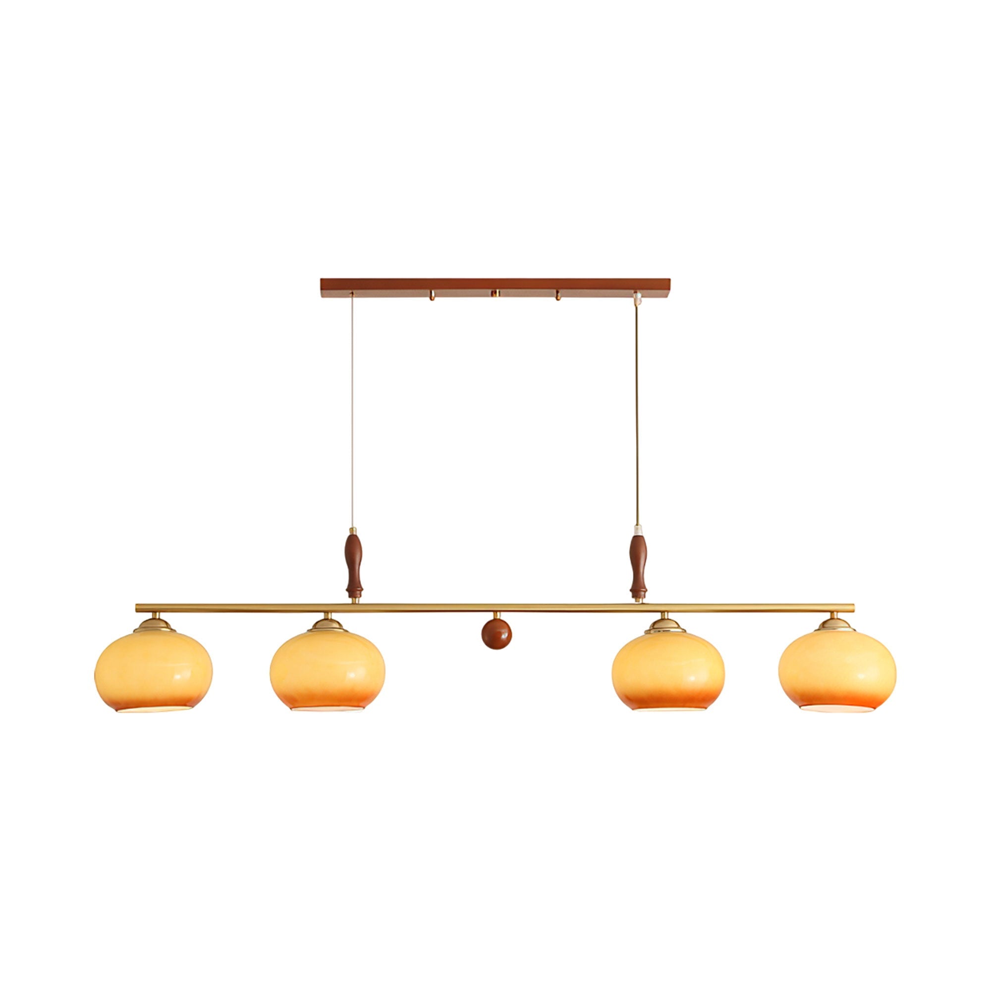 Lumifield Amber Trio Pendant Light