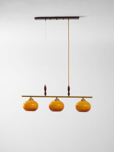 Lumifield Amber Trio Pendant Light