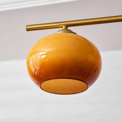 Lumifield Amber Trio Pendant Light