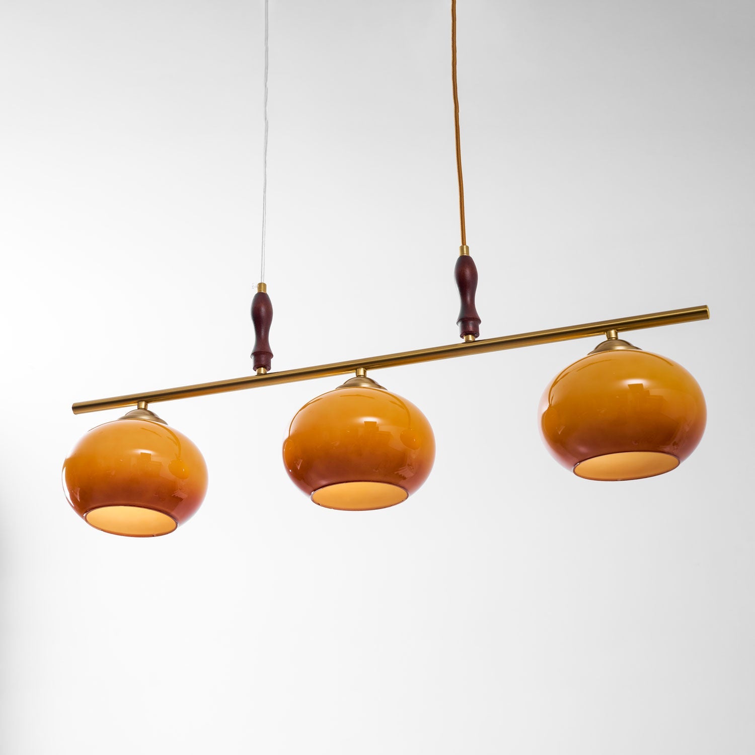 Lumifield Amber Trio Pendant Light