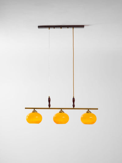 Lumifield Amber Trio Pendant Light