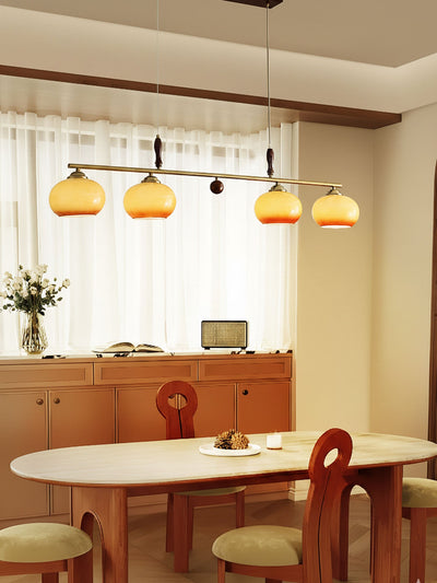 Lumifield Amber Trio Pendant Light