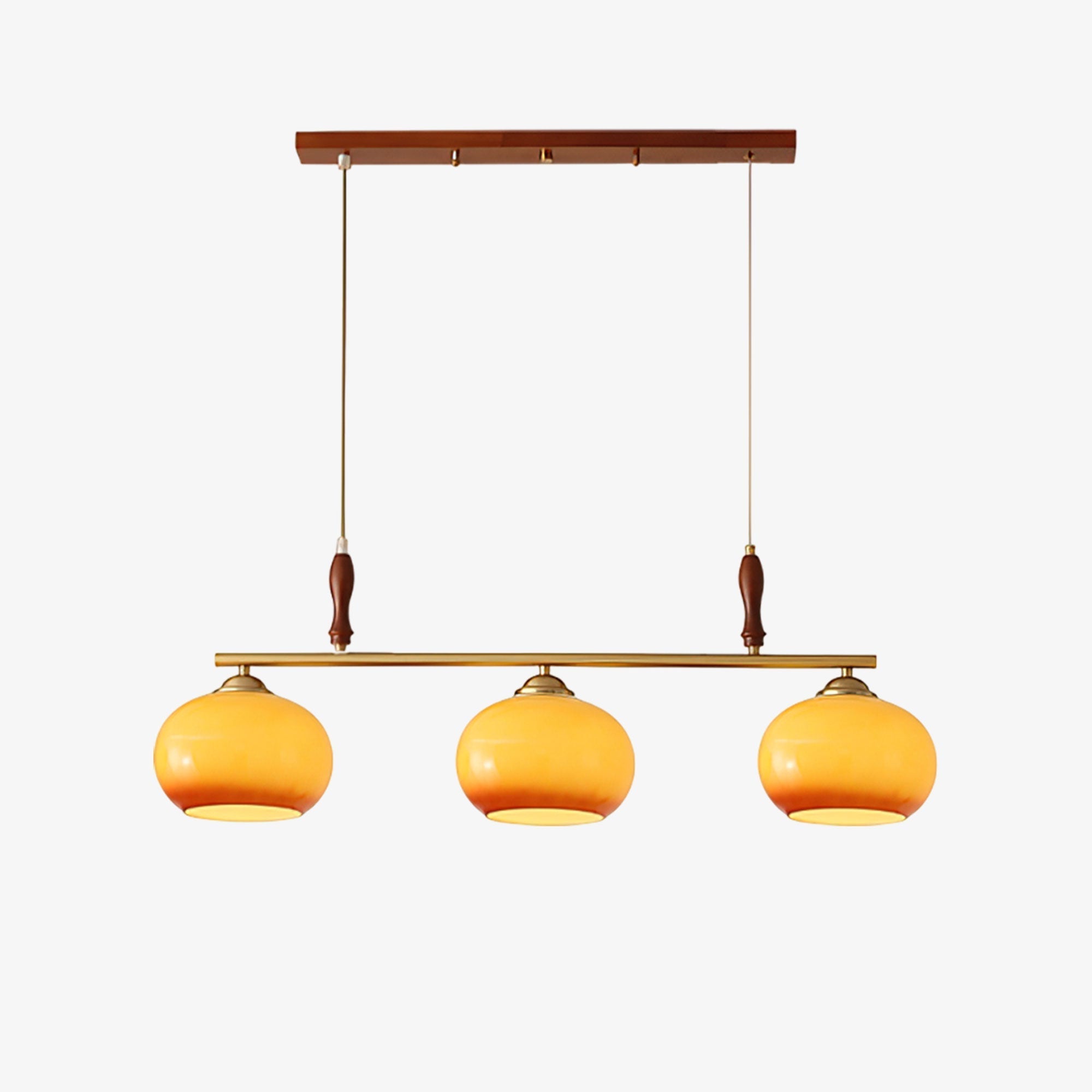 Lumifield Amber Trio Pendant Light