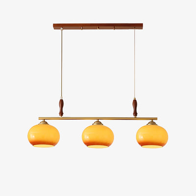 Lumifield Amber Trio Pendant Light