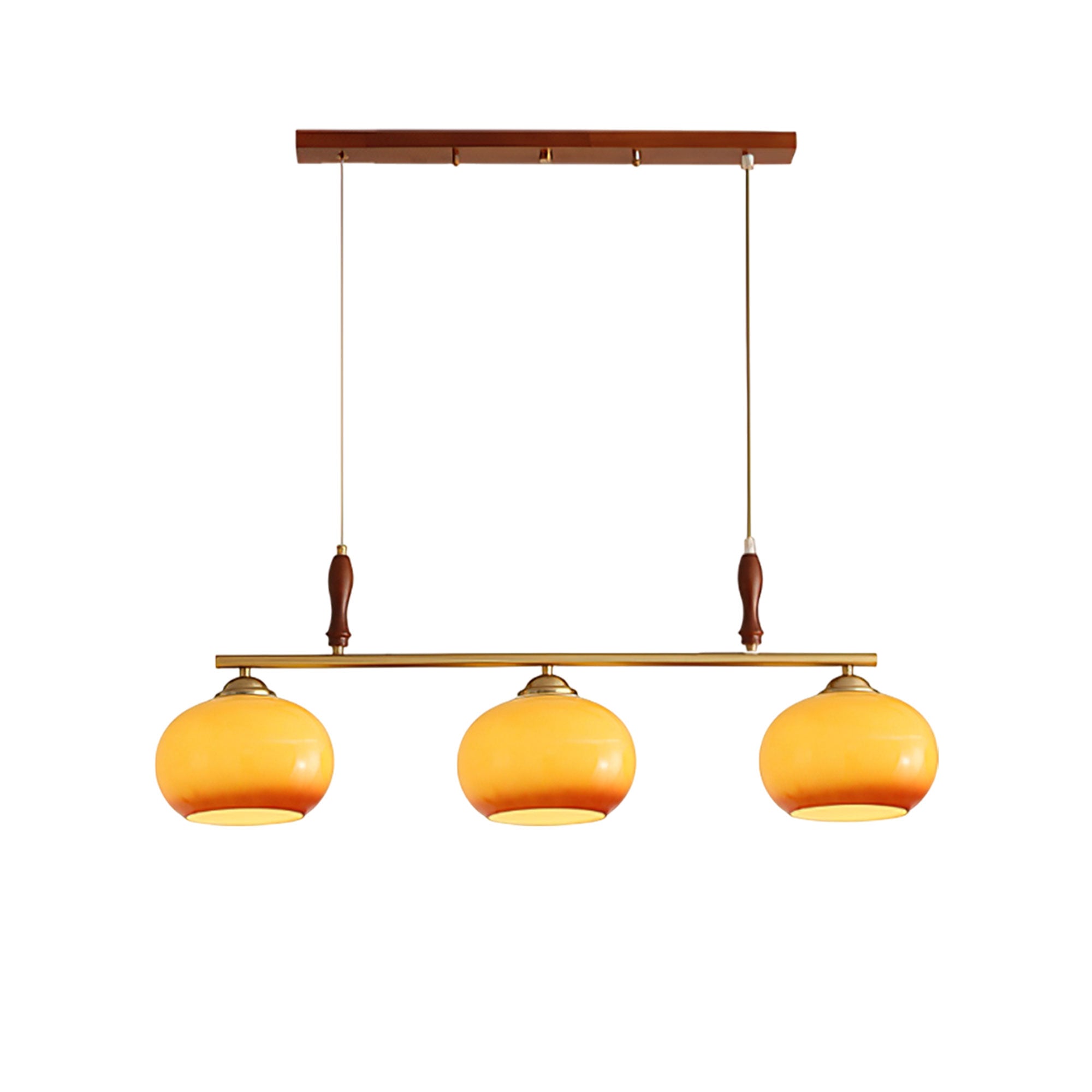 Lumifield Amber Trio Pendant Light