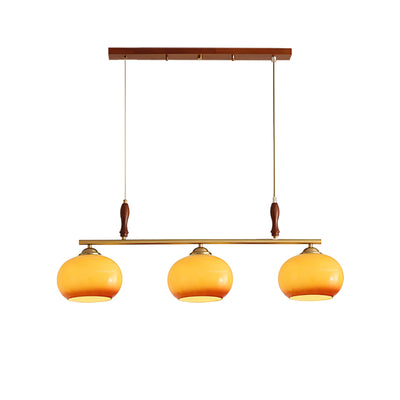 Lumifield Amber Trio Pendant Light