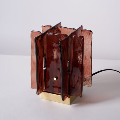 Avlaear Artisan Glass Desk Lamp