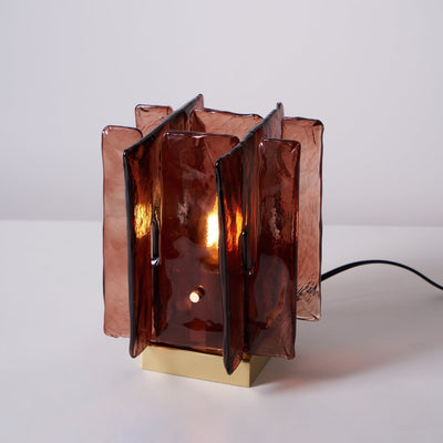 Avlaear Artisan Glass Desk Lamp