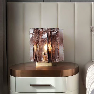 Avlaear Artisan Glass Desk Lamp