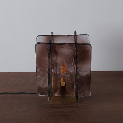 Avlaear Artisan Glass Desk Lamp