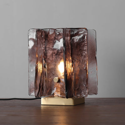 Avlaear Artisan Glass Desk Lamp