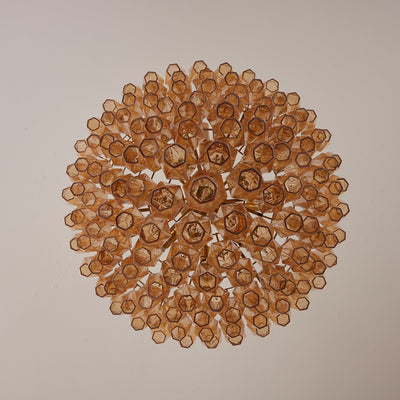 Orelielle Chandelier Amber Empire Prism