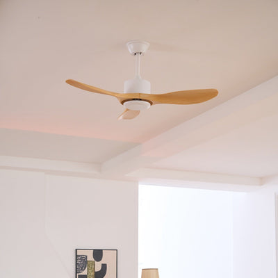 Arlo Minimalist Wood Ceiling Fan Light - Neutral Decor