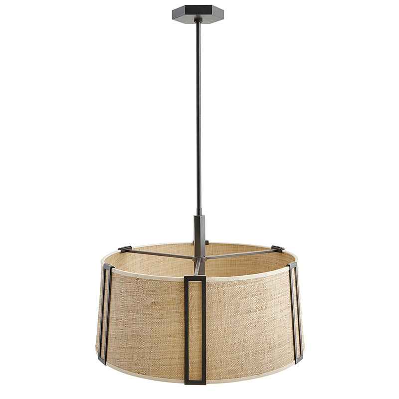 Gloruvyn Modern Minimalist Natural Metal Chandelier