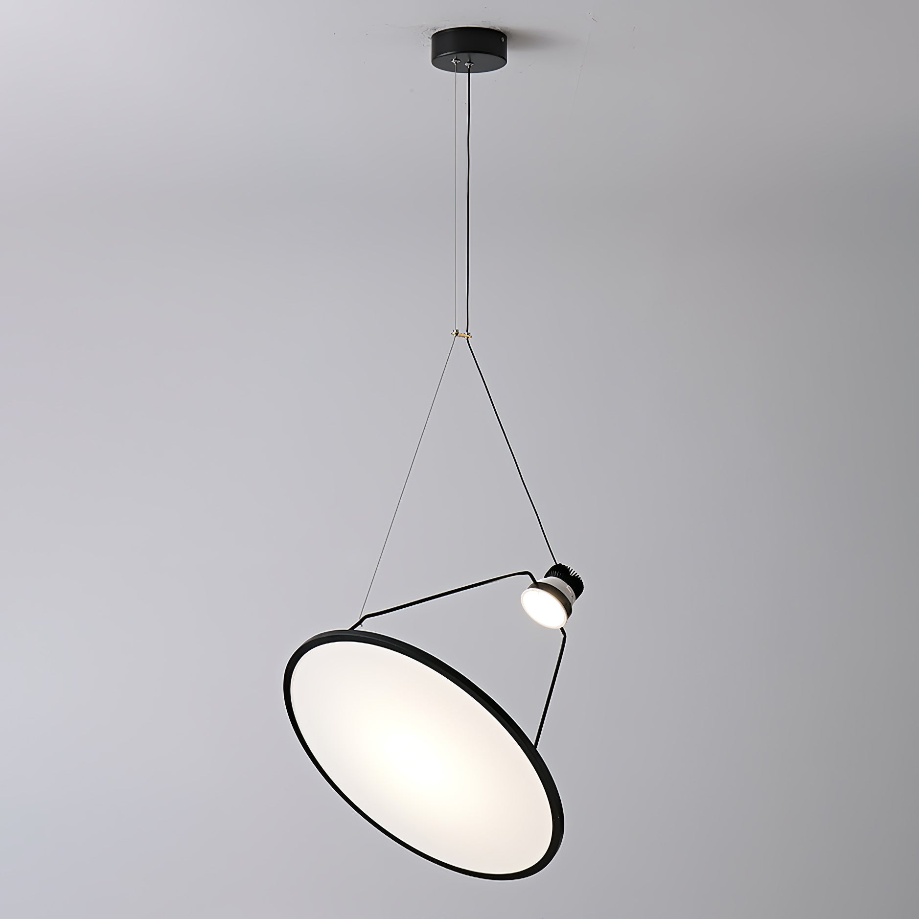 Brio Steel Minimalistic Pendant Lamp