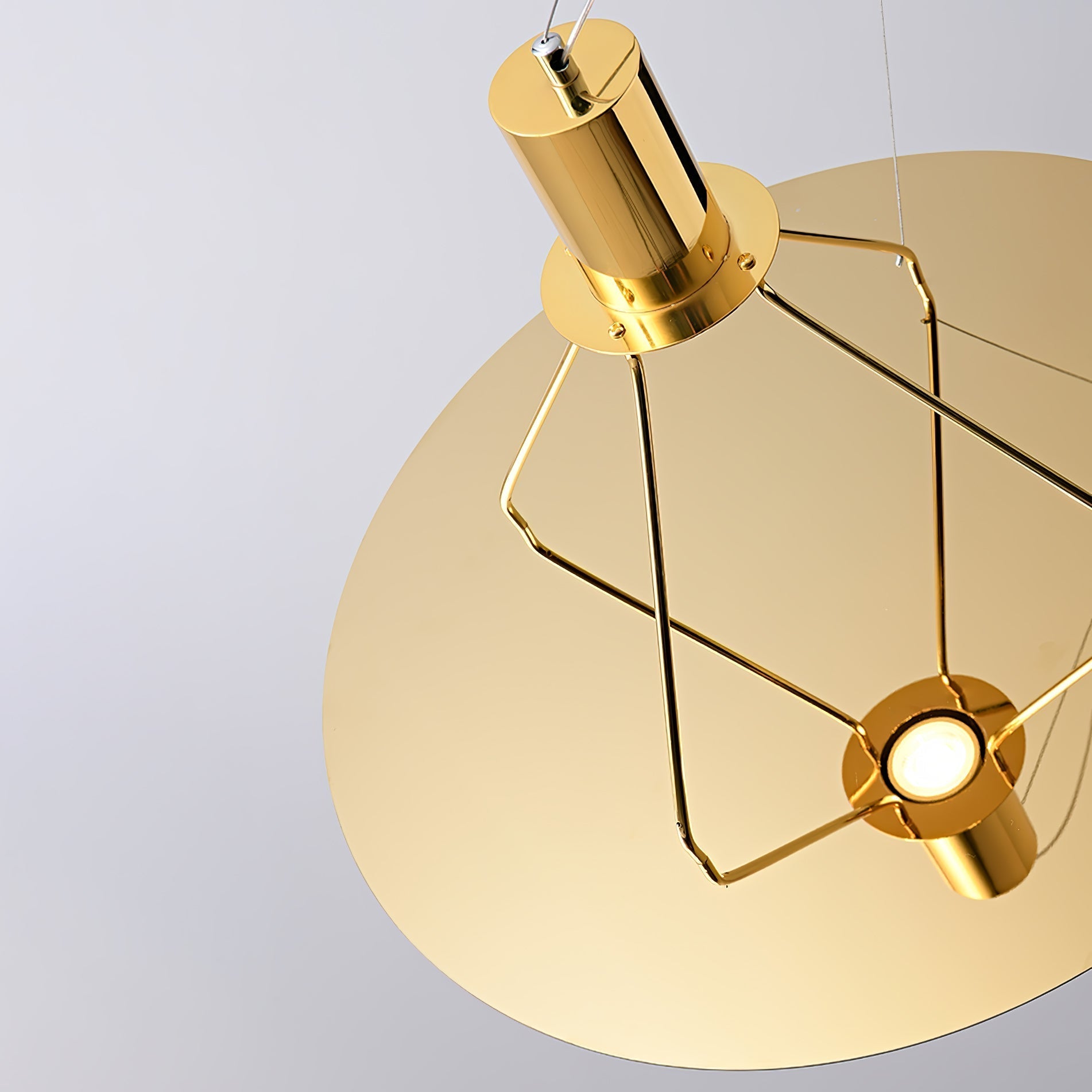 Brio Steel Minimalistic Pendant Lamp
