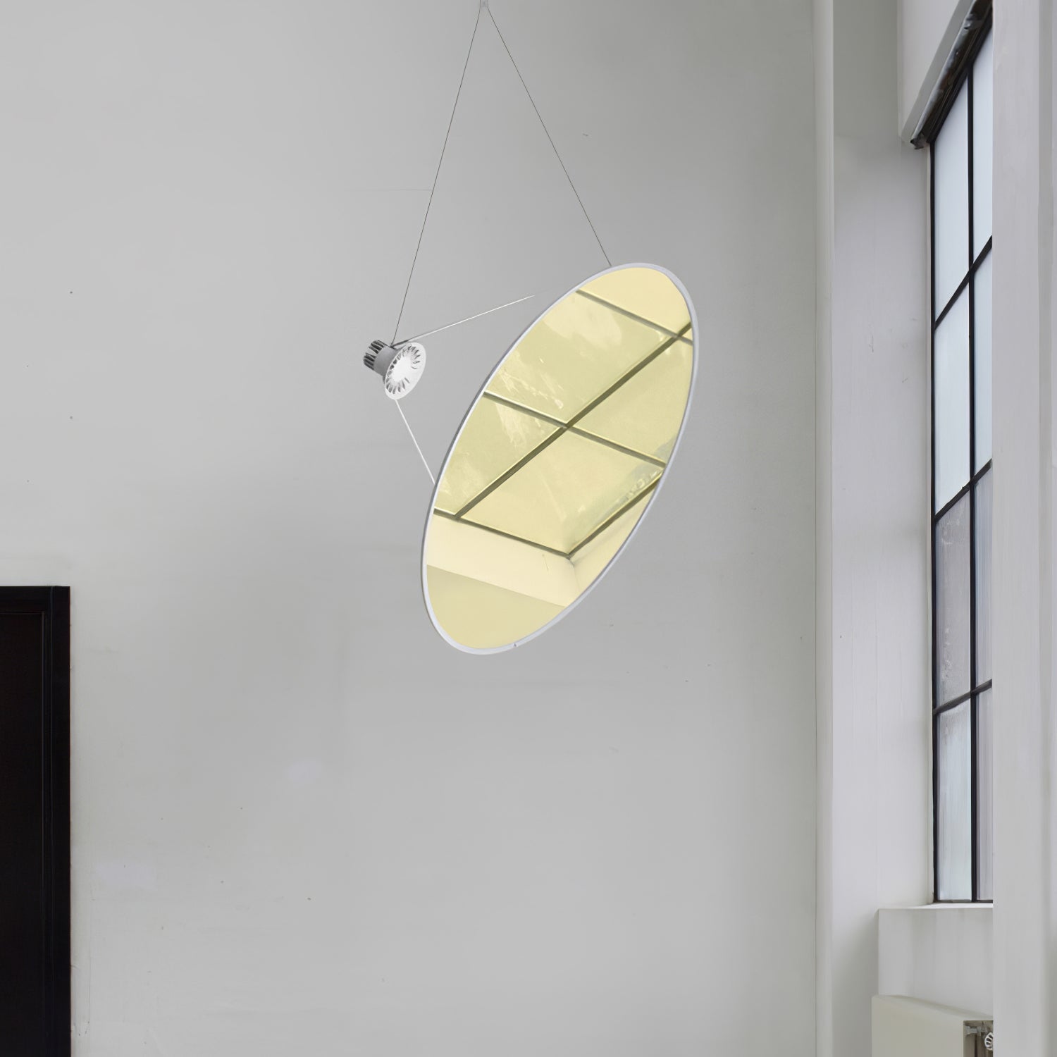 Brio Steel Minimalistic Pendant Lamp