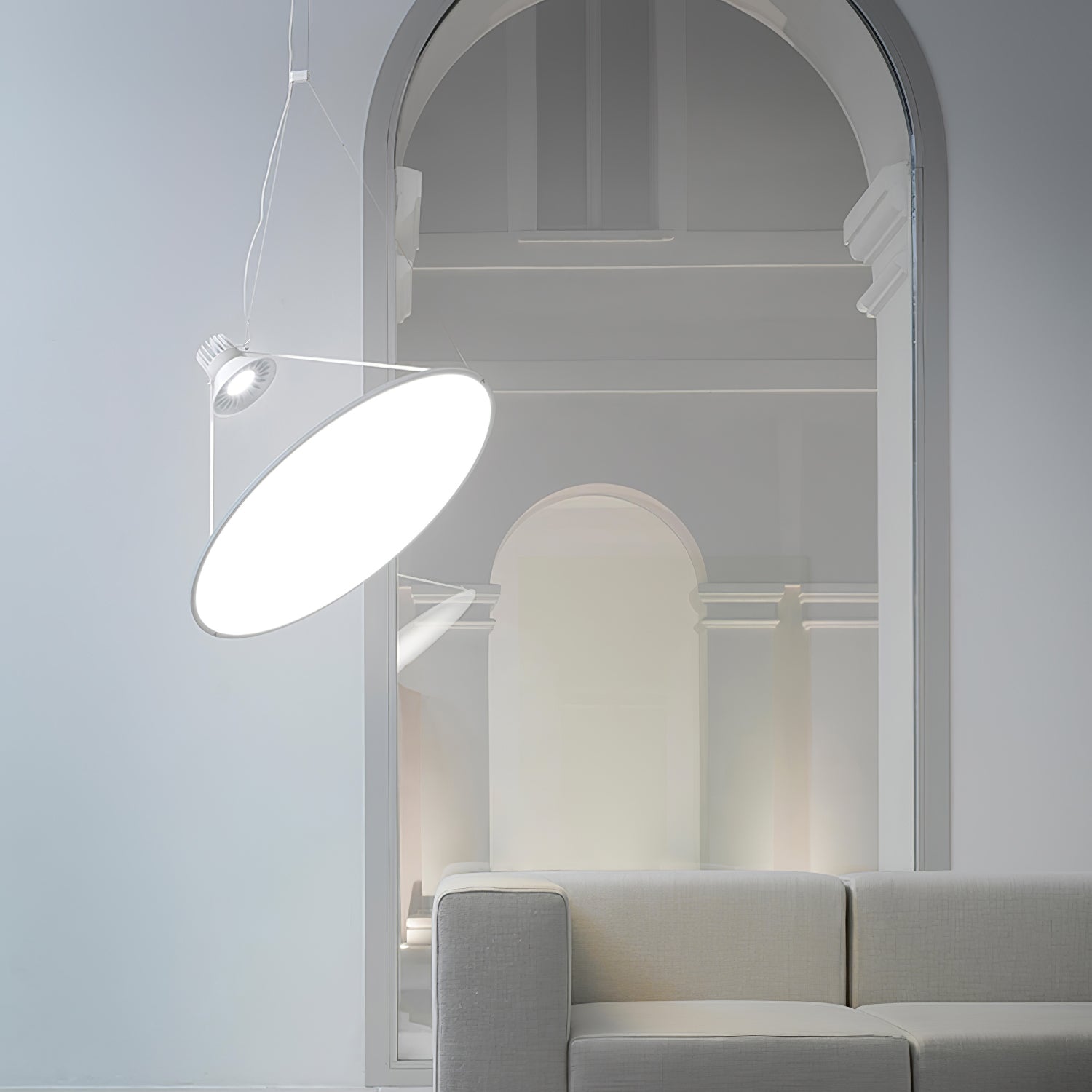 Brio Steel Minimalistic Pendant Lamp