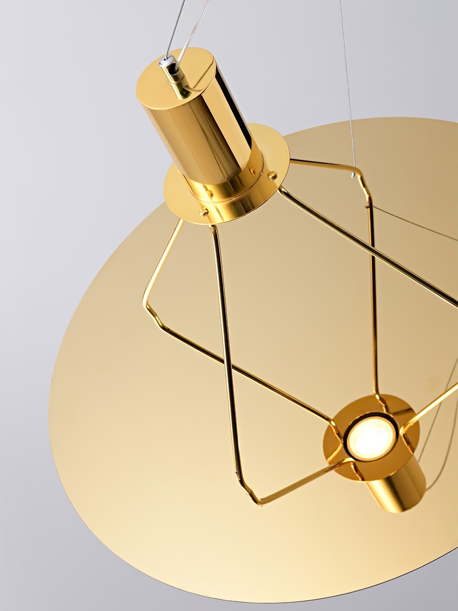 Brio Steel Minimalistic Pendant Lamp