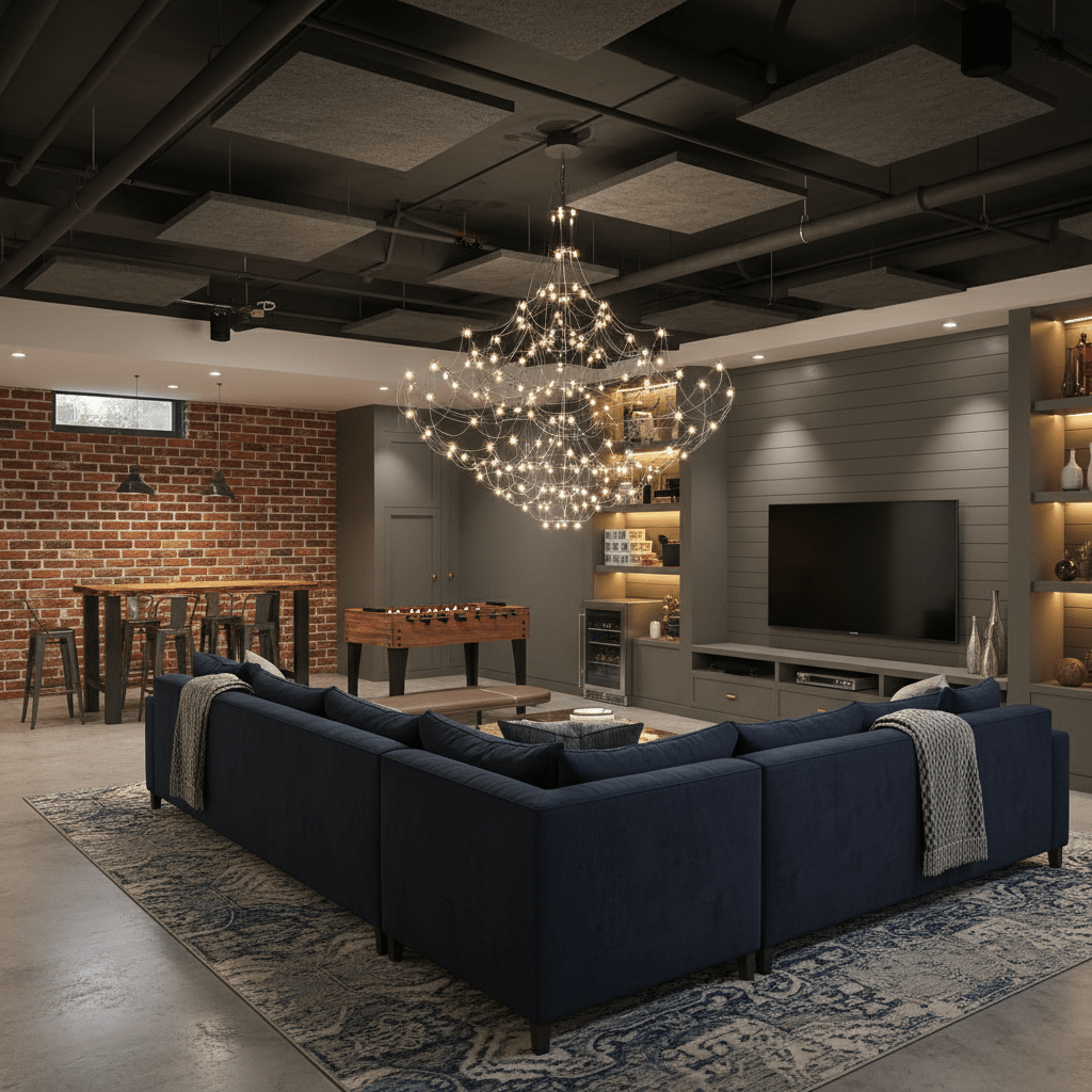 Amos Stellar Cloud Chandelier