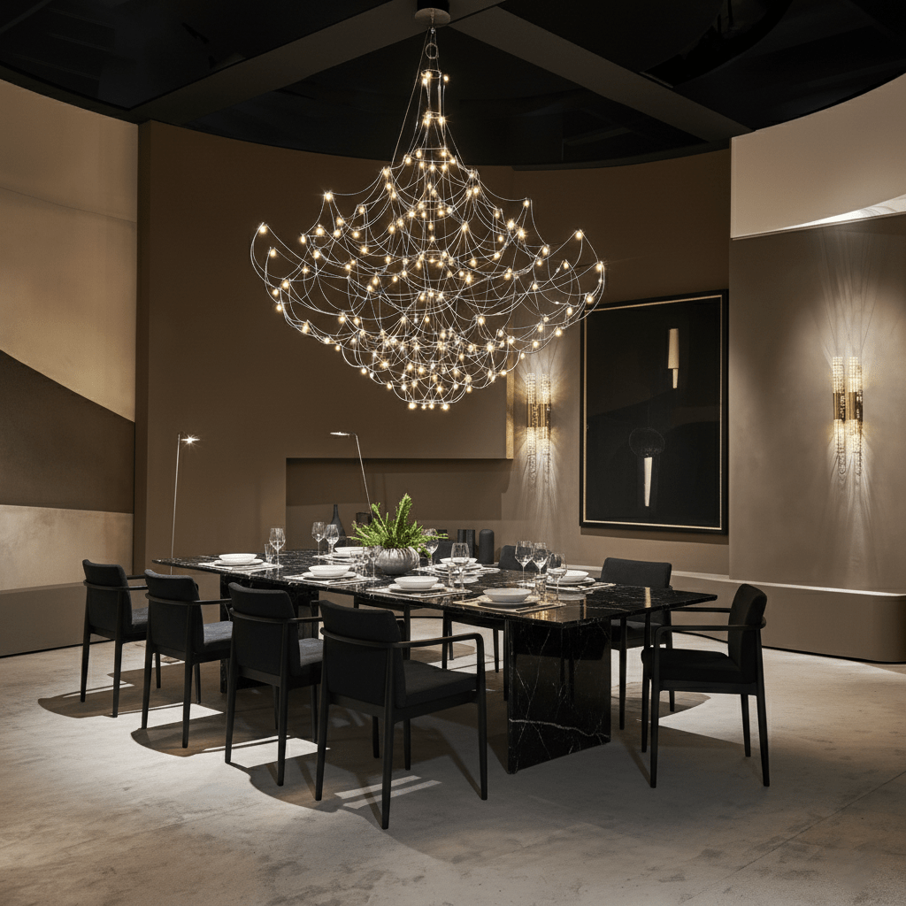 Amos Stellar Cloud Chandelier