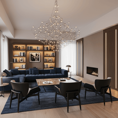 Amos Stellar Cloud Chandelier