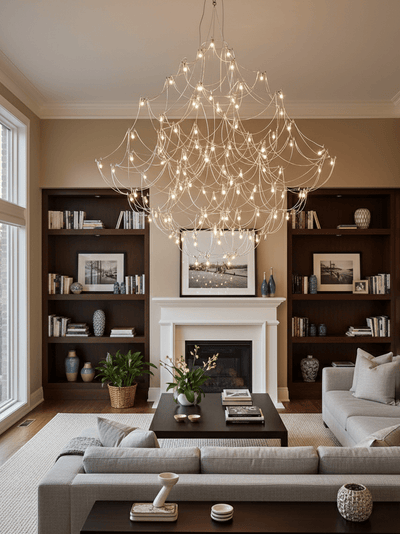 Amos Stellar Cloud Chandelier