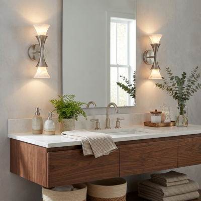 Oakenwick Alabaster Wall Sconce