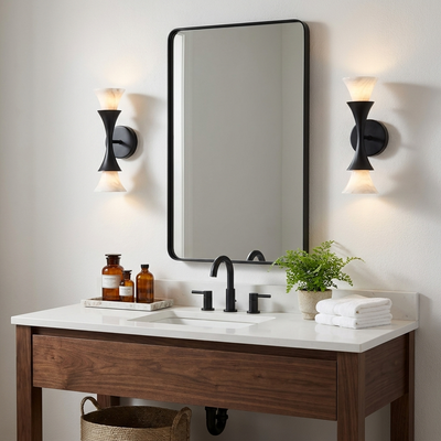 Oakenwick Alabaster Wall Sconce